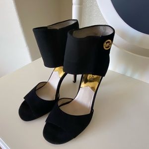 Michael Kors Black Suede Heel